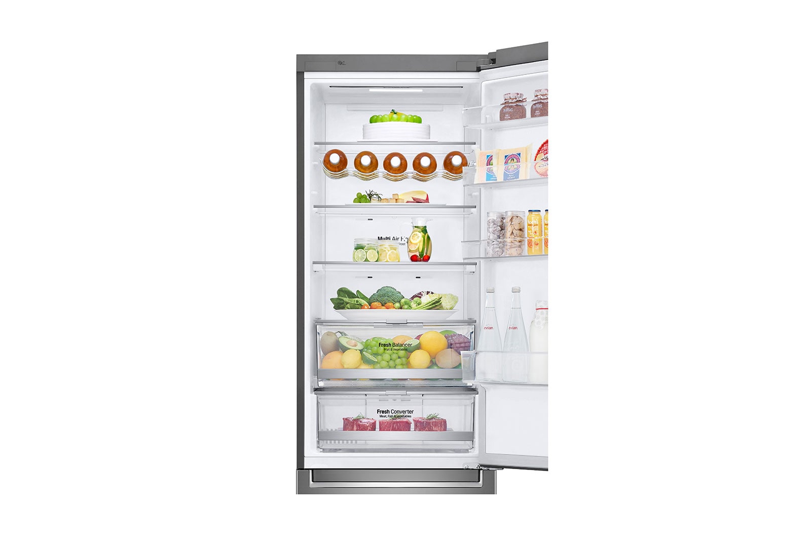 LG Lodówko-zamrażarka LG V+ 2,03m ThinQ GBB72PZDFN, GBB72PZDFN