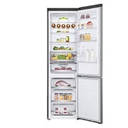 LG Lodówko-zamrażarka LG V+ | 2,03m | srebrna | DoorCooling+™ | Total No Frost | 36db | LinearCooling™ | 384 L | GBB72PZDMN, GBB72PZDMN