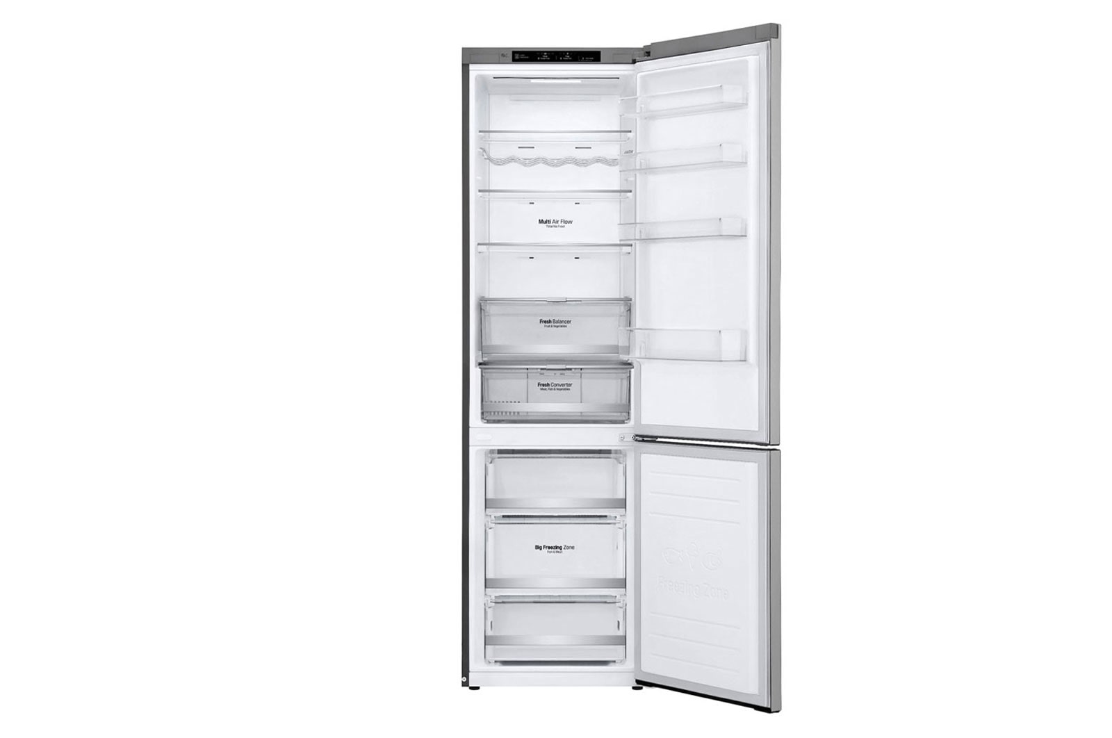 LG Lodówko-zamrażarka LG V+ 2,03m GBB72PZEMN, GBB72PZEMN