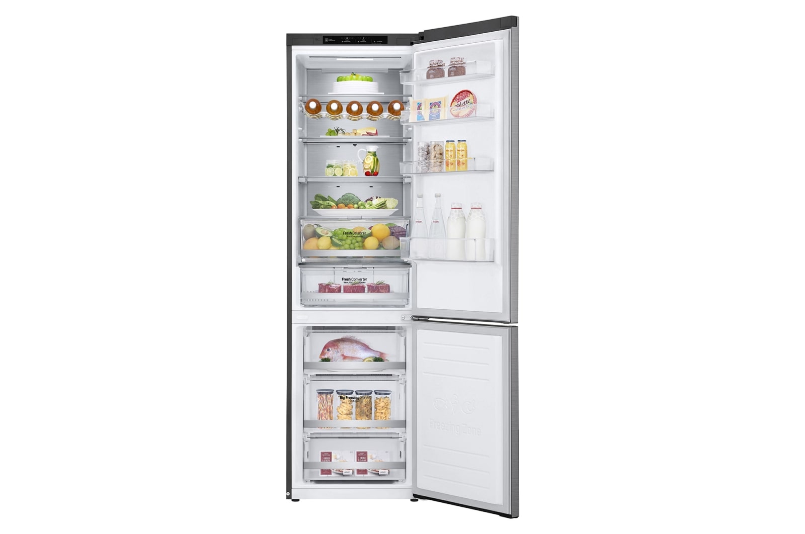 LG Lodówko-zamrażarka LG V+ 2,03m GBB72PZVFN, GBB72PZVFN