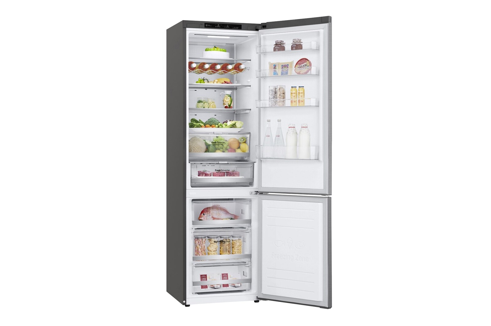 LG Lodówko-zamrażarka LG V+ 2,03m GBB72PZVFN, GBB72PZVFN