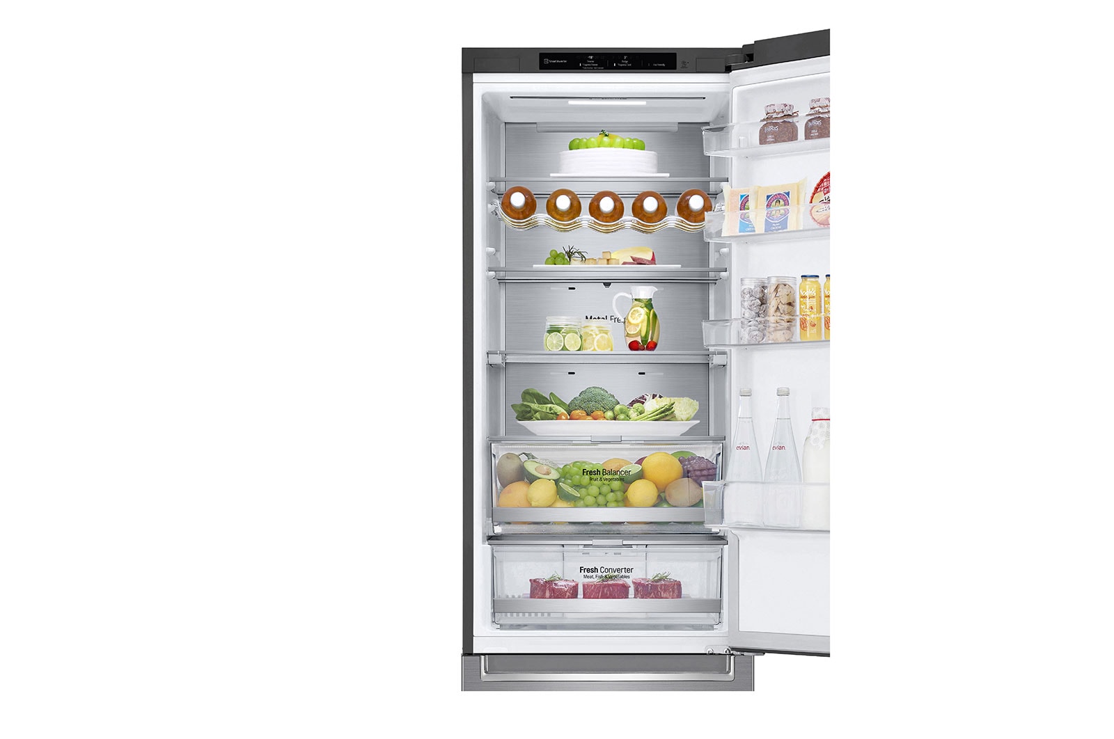 LG Lodówko-zamrażarka LG V+ 2,03m GBB72PZVGN, GBB72PZVGN