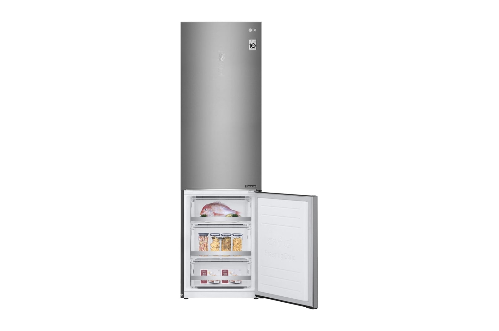 LG Lodówko-zamrażarka LG V+ 2,03m ThinQ GBB72SACXN, GBB72SACXN