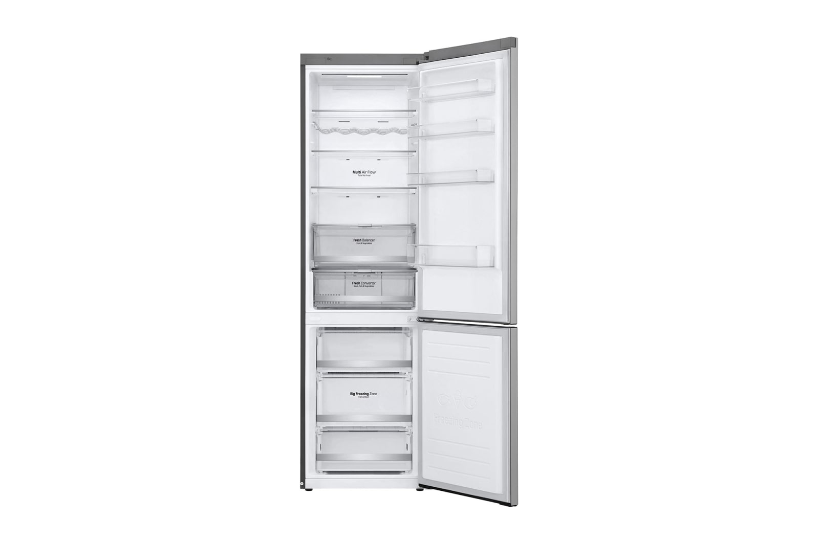 LG Lodówko-zamrażarka LG V+ 2,03m ThinQ GBB72SACXN, GBB72SACXN