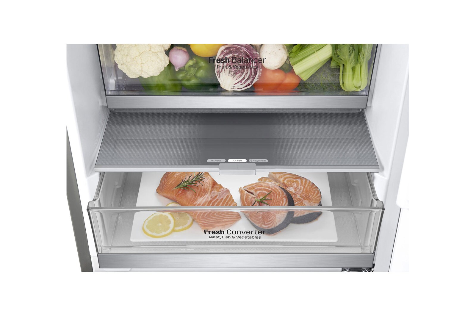 LG Lodówko-zamrażarka LG V+ 2,03m ThinQ GBB72SACXN, GBB72SACXN
