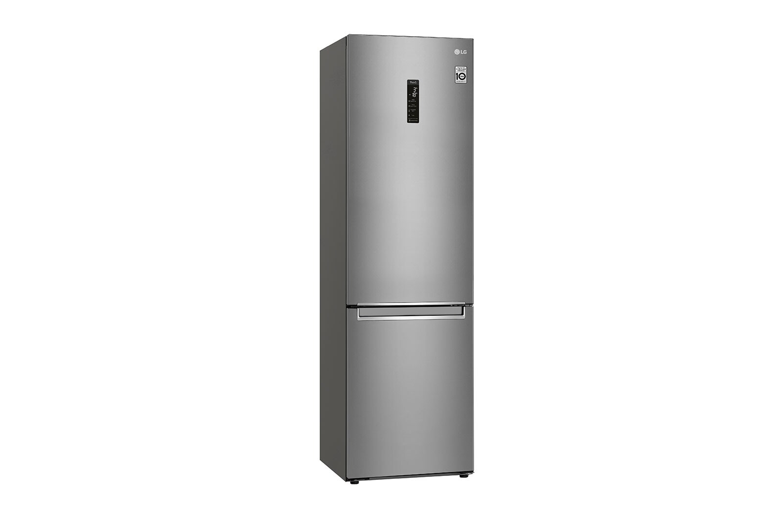 LG Lodówko-zamrażarka LG | 2,03 m | DoorCooling+™ | Total No Frost | srebrna | klasa C | GBB72SAUCN1, GBB72SAUCN1