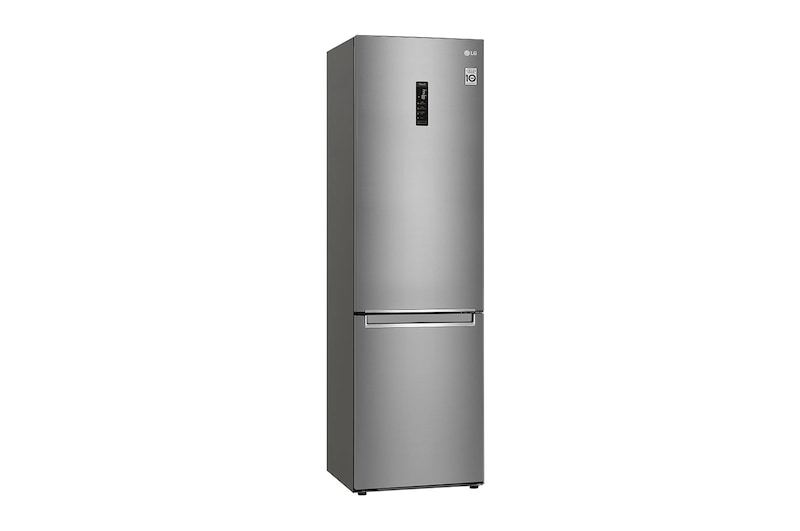 LG Lodówko-zamrażarka LG | 2,03 m | DoorCooling+™ | Total No Frost | srebrna | klasa C | GBB72SAUCN1, GBB72SAUCN1