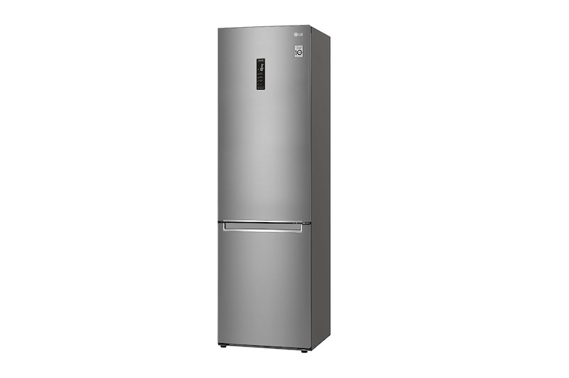 LG Lodówko-zamrażarka LG | 2,03 m | DoorCooling+™ | Total No Frost | srebrna | klasa C | GBB72SAUCN1, GBB72SAUCN1