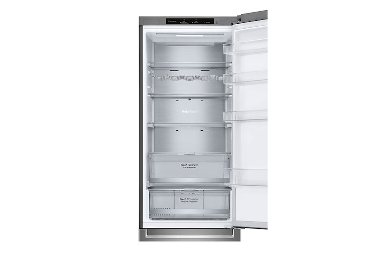LG Lodówko-zamrażarka LG | V+ | 2,03m | DoorCooling+ | Total No Frost | srebrna | klasa C | GBB72SAVCN1, GBB72SAVCN1