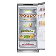 LG Lodówko-zamrażarka LG | V+ | 2,03m | DoorCooling+ | Total No Frost | srebrna | klasa C | GBB72SAVCN1, GBB72SAVCN1