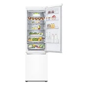 LG Lodówko-zamrażarka LG | V+ | 2,03m | ThinQ | biała | DoorCooling+™ | Total No Frost | klasa D | GBB72SWUGN, GBB72SWUGN