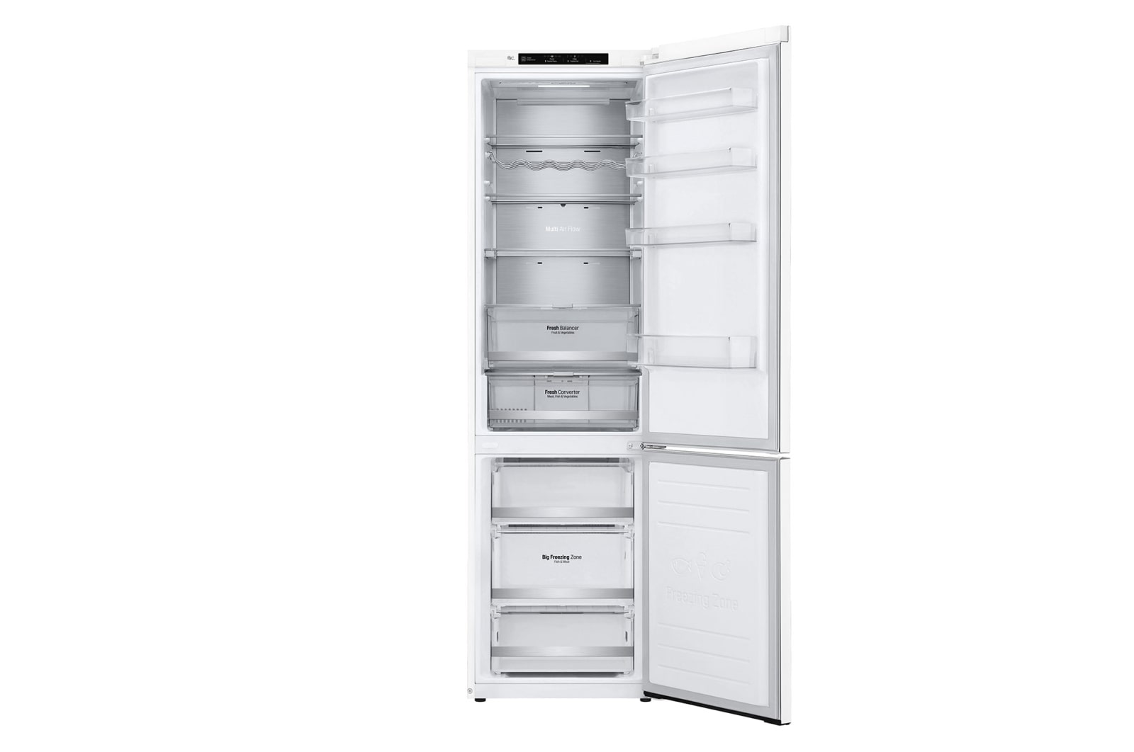 LG Lodówko-zamrażarka LG V+ 2,03m GBB72SWVFN, GBB72SWVFN