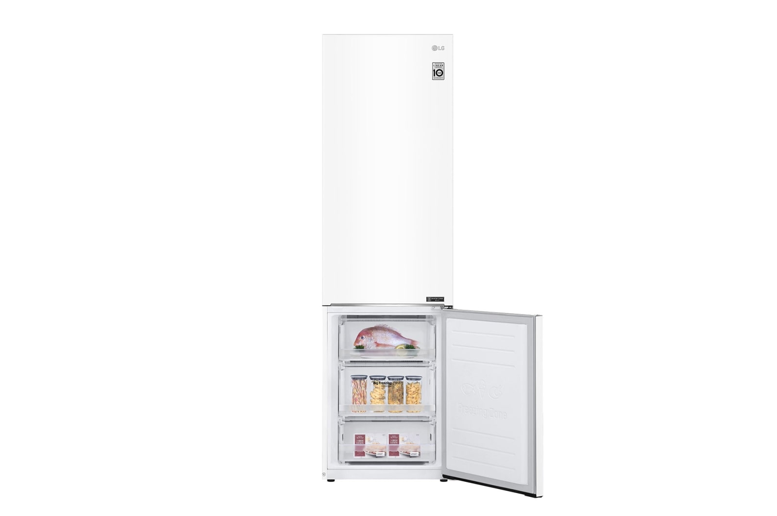 LG Lodówko-zamrażarka LG V+ 2,03m GBB72SWVFN, GBB72SWVFN