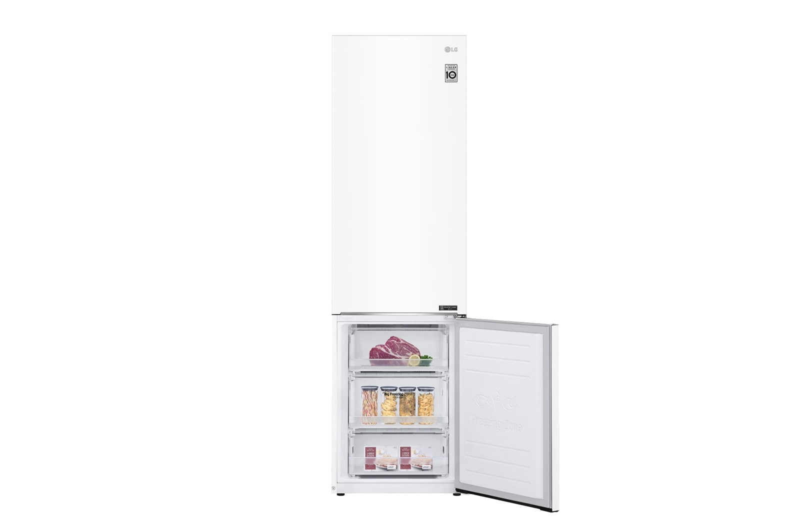 LG Lodówko-zamrażarka LG V+ 2,03m GBB72SWVFN, GBB72SWVFN
