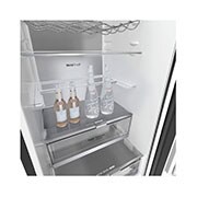 LG Lodówko-zamrażarka LG | biały szklany front | 2,03m | DoorCooling+™ | klasa C | Total No Frost | GBB72TW9CQ1, GBB72TW9CQ1
