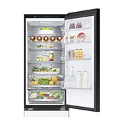 LG Lodówko-zamrażarka LG | biały szklany front | 2,03m | DoorCooling+™ | klasa C | Total No Frost | GBB72TW9CQ1, GBB72TW9CQ1