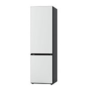 LG Lodówko-zamrażarka LG | biały szklany front | 2,03m | DoorCooling+™ | klasa C | Total No Frost | GBB72TW9CQ1, GBB72TW9CQ1
