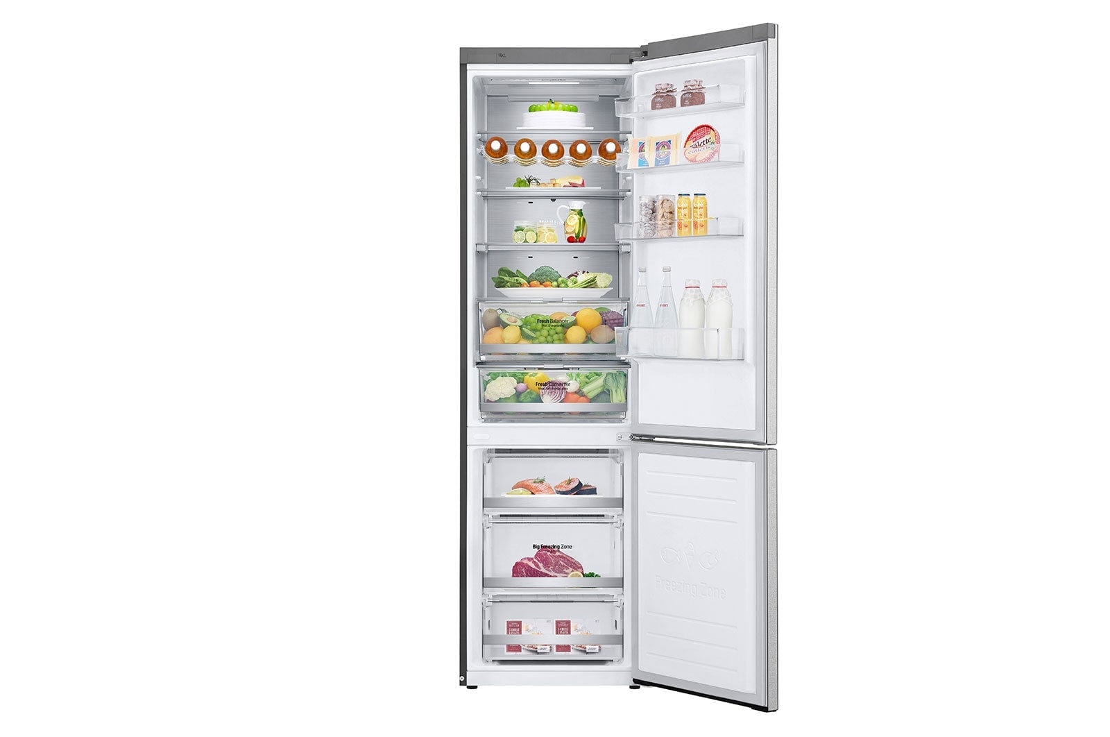LG Lodówko-zamrażarka LG V+ 2,03m ThinQ GBB92MBACP, GBB92MBACP