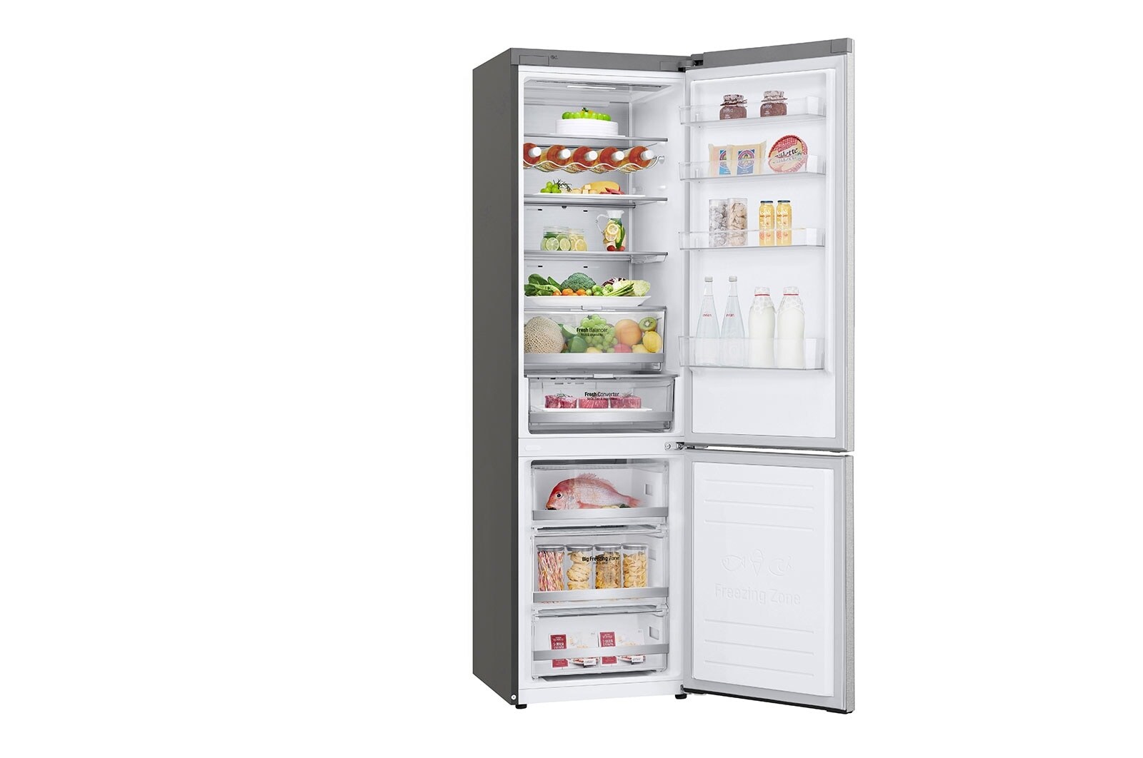 LG Lodówko-zamrażarka LG V+ 2,03m ThinQ GBB92MBACP, GBB92MBACP