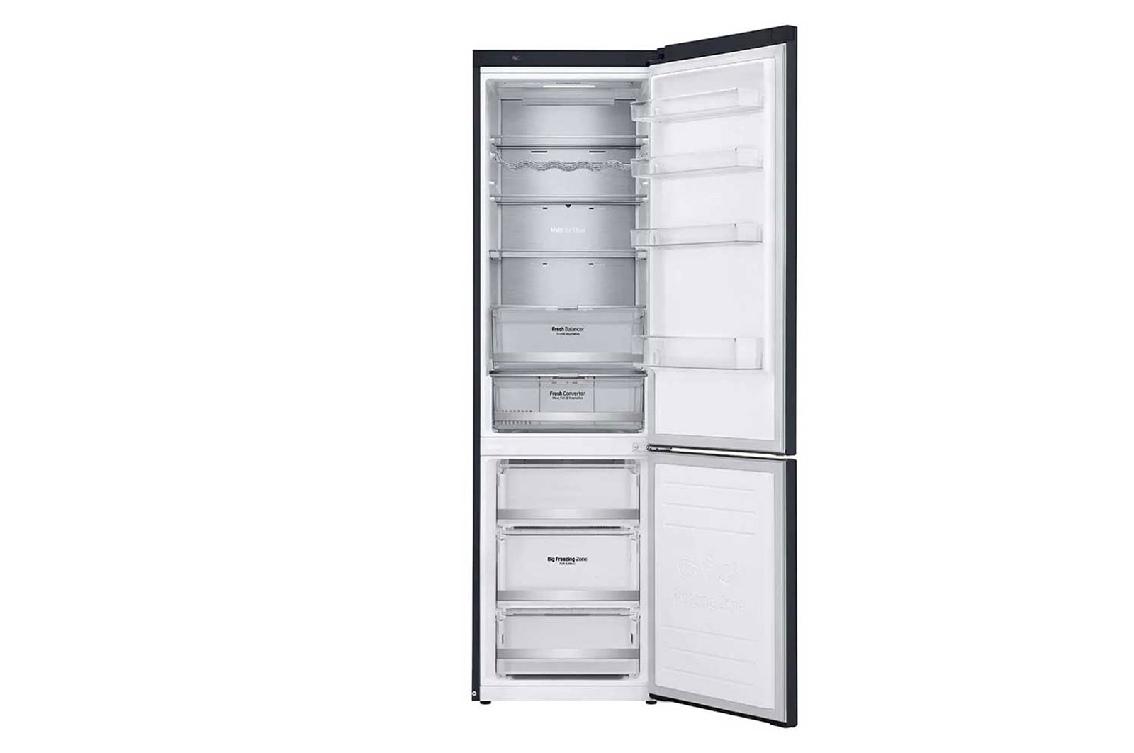 LG Lodówka DoorCooling+ |grafitowa| GBB92MCACP1, GBB92MCACP1