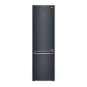 Lodówko-zamrażarka LG V&#43; | 2,03m | ThinQ | ciemny grafit mat | DoorCooling&#43;™ | Total No Frost | klasa C | GBB92MCACP GBB92MCACP - widok z przodu