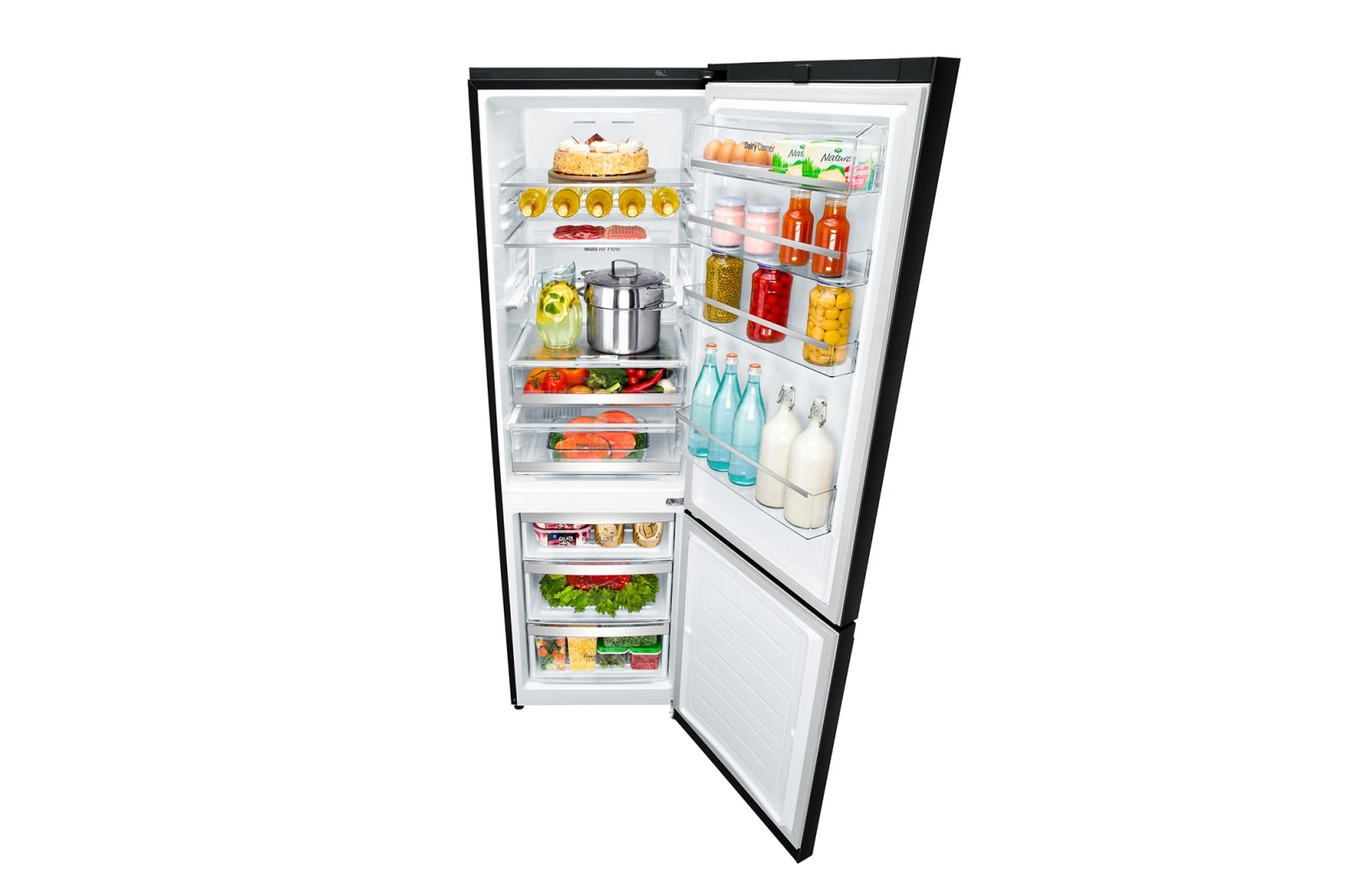 LG Lodówko-zamrażarka LG Iskra 2,0m GBB940BMQZT, GBB940BMQZT