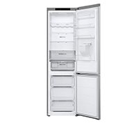 front view open door without food