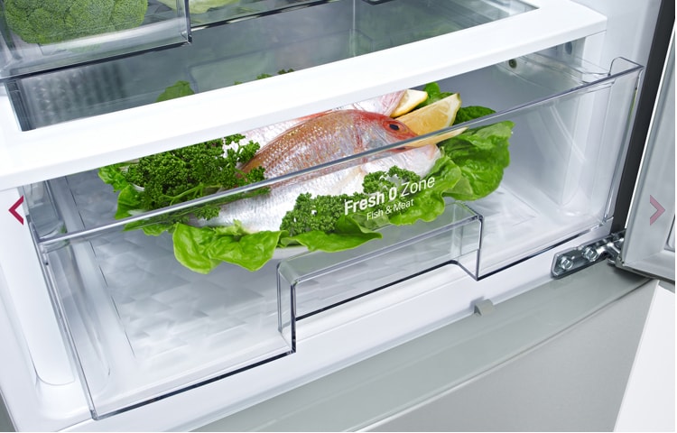 LG 201cm | 339L | Total no Frost | Oświetlenie LED | Dystrybutor wody, GBF530NSQPB