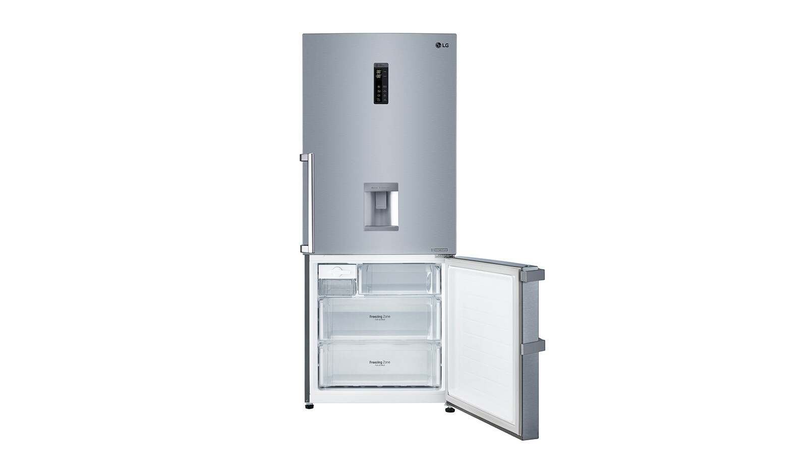 LG Lodówka LG Combi szerokie, GBF548NSDZB