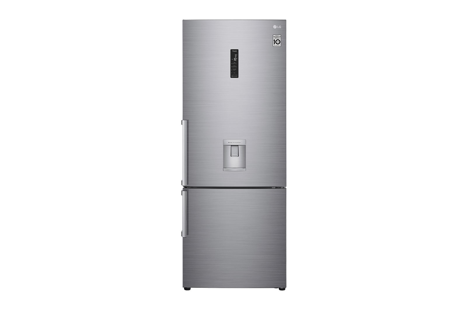  Lodówko-zamrażarka LG Universe 1,85m ThinQ GBF567PZCMB  GBF567PZCMB - widok z przodu