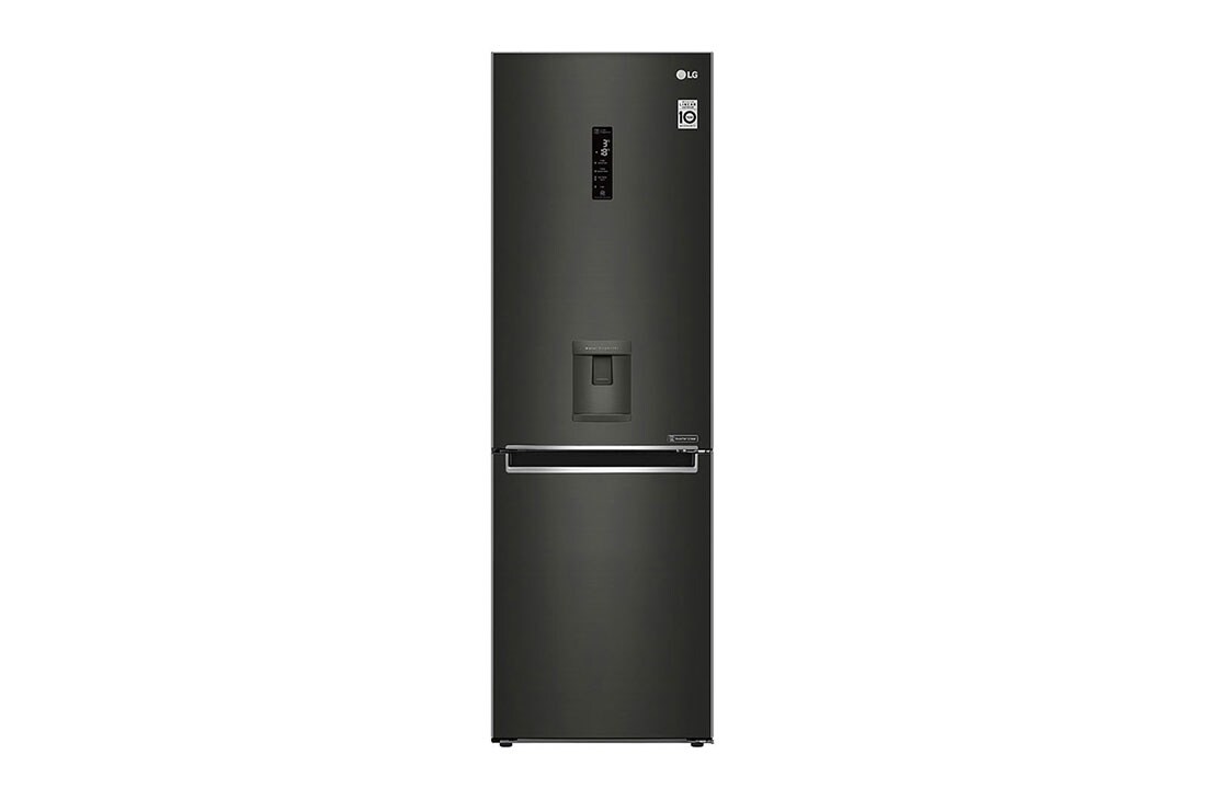 Lodówko-zamrażarka LG V+ | 1,86m | czarna | DoorCooling+