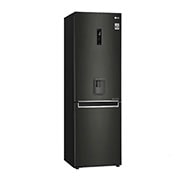 LG Lodówko-zamrażarka LG V+ | 1,86m | czarna | DoorCooling+™ | Total No Frost | 36db | LinearCooling™ | 341 L | GBF61BLHMN, GBF61BLHMN
