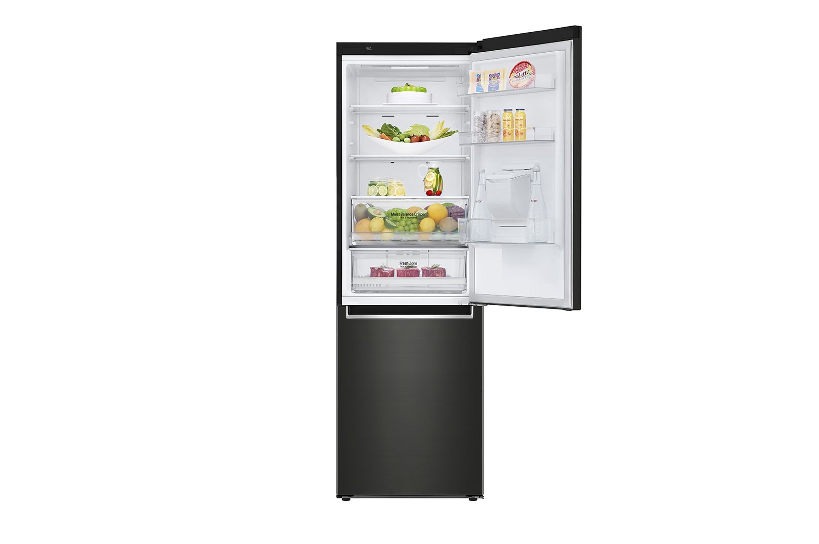 LG Lodówko-zamrażarka LG V+ 1,86m ThinQ GBF61BLHZN, GBF61BLHZN