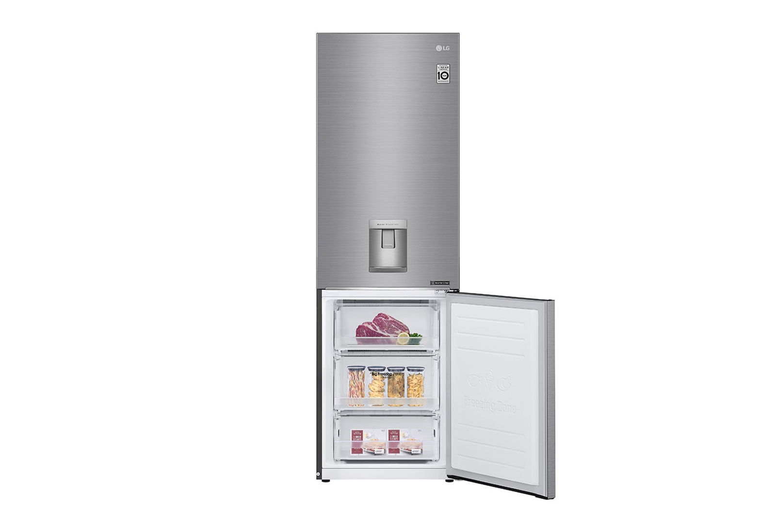 LG Lodówko-zamrażarka LG V+ 1,86m GBF61PZJMN, GBF61PZJMN