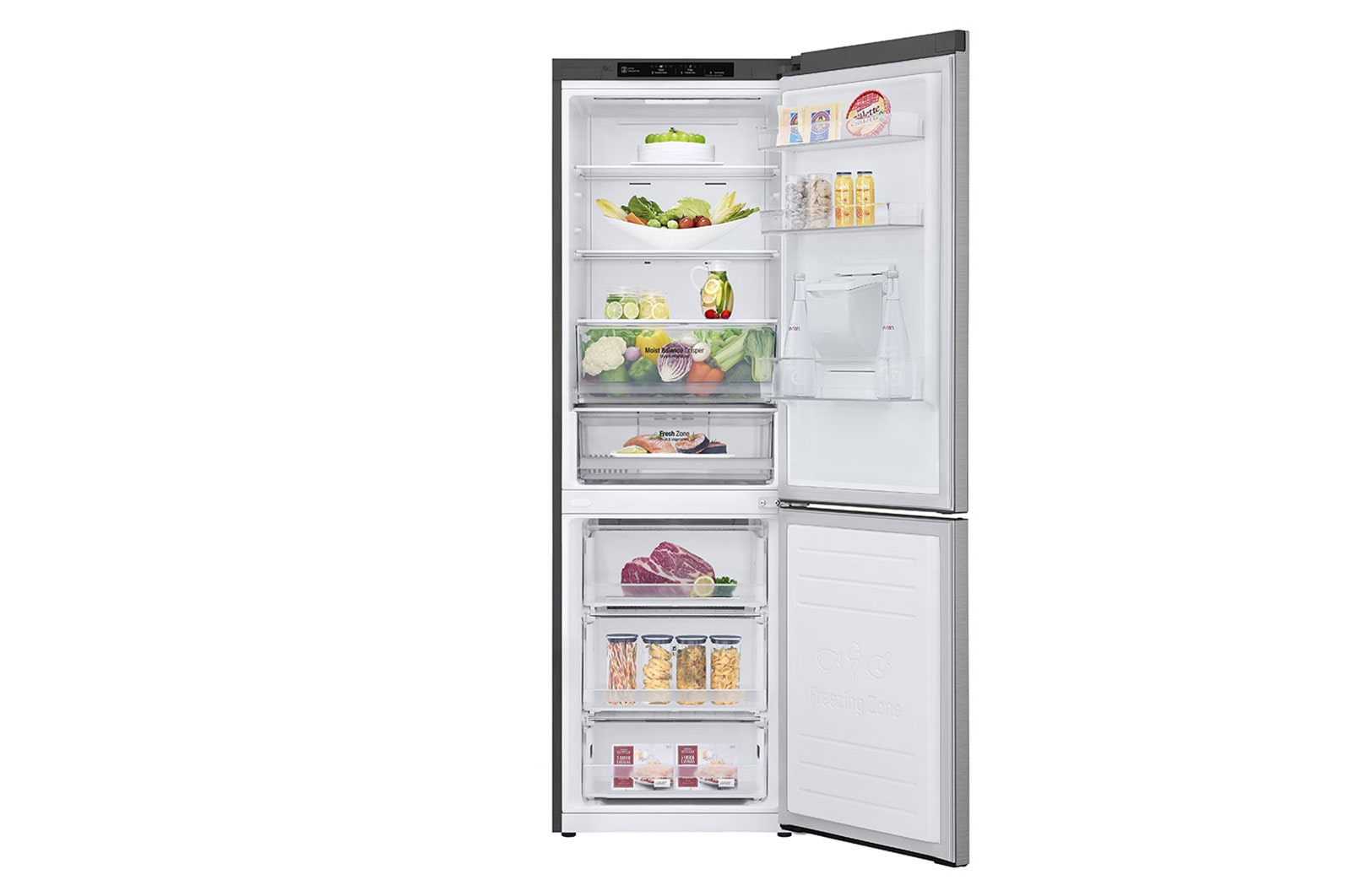 LG Lodówko-zamrażarka LG V+ 1,86m GBF61PZJMN, GBF61PZJMN