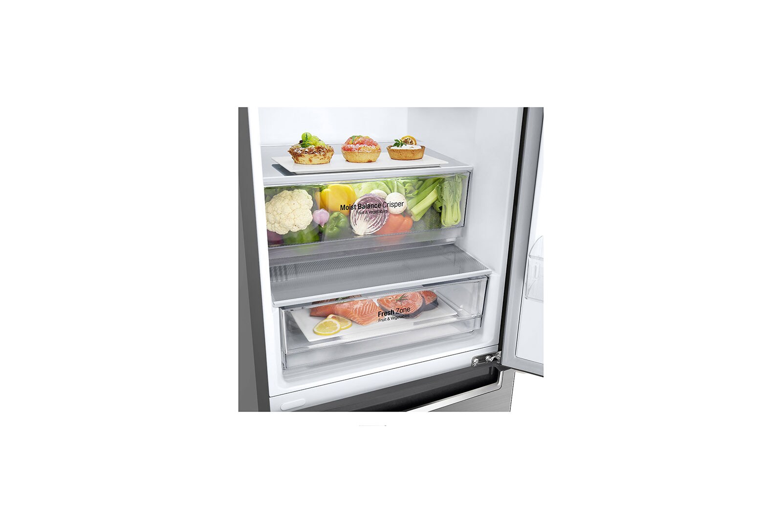 LG Lodówko-zamrażarka LG V+ 1,86m GBF61PZJMN, GBF61PZJMN