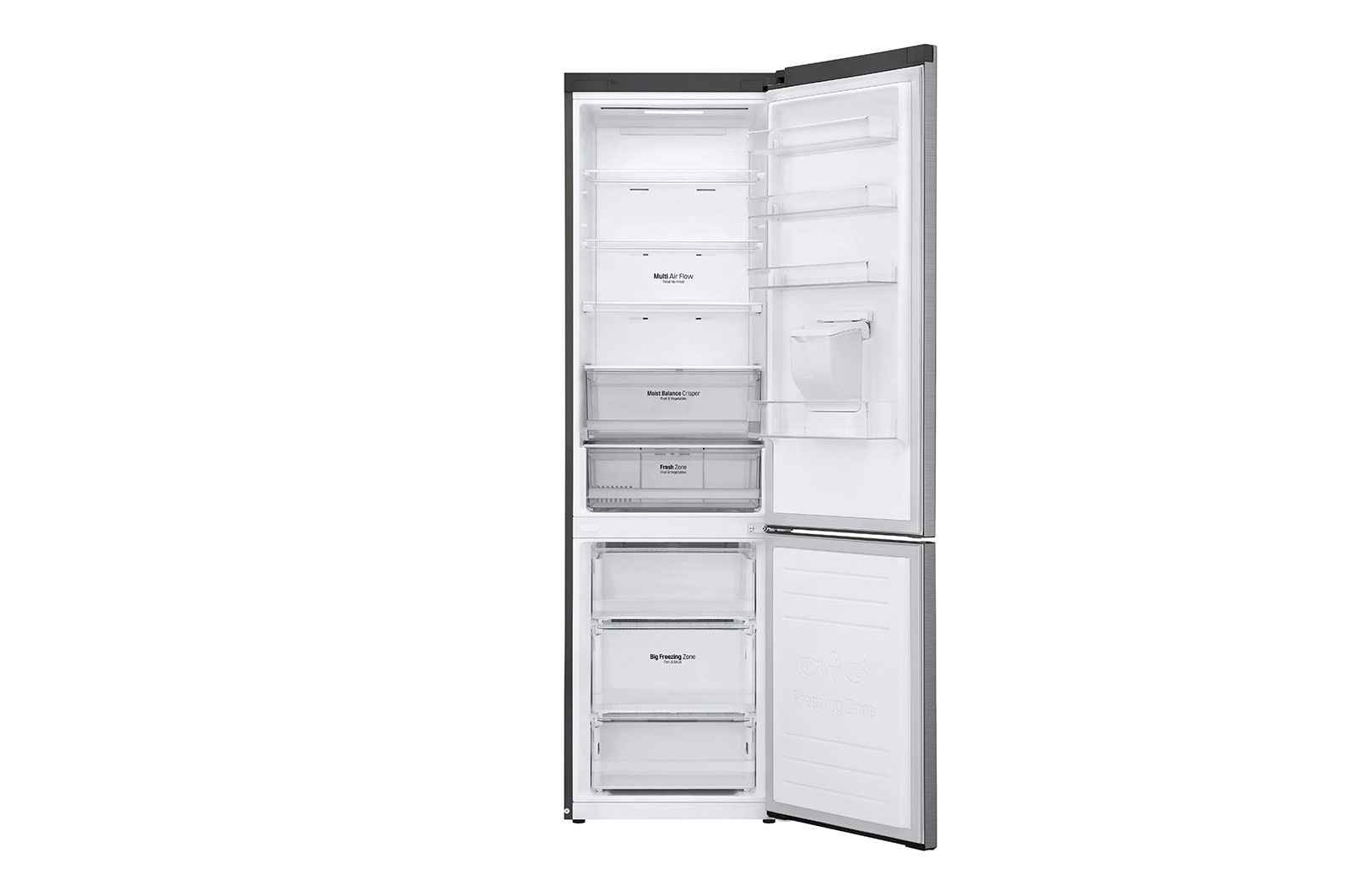 LG Lodówko-zamrażarka LG V+ 2,03m ThinQ GBF62PZHZN, GBF62PZHZN
