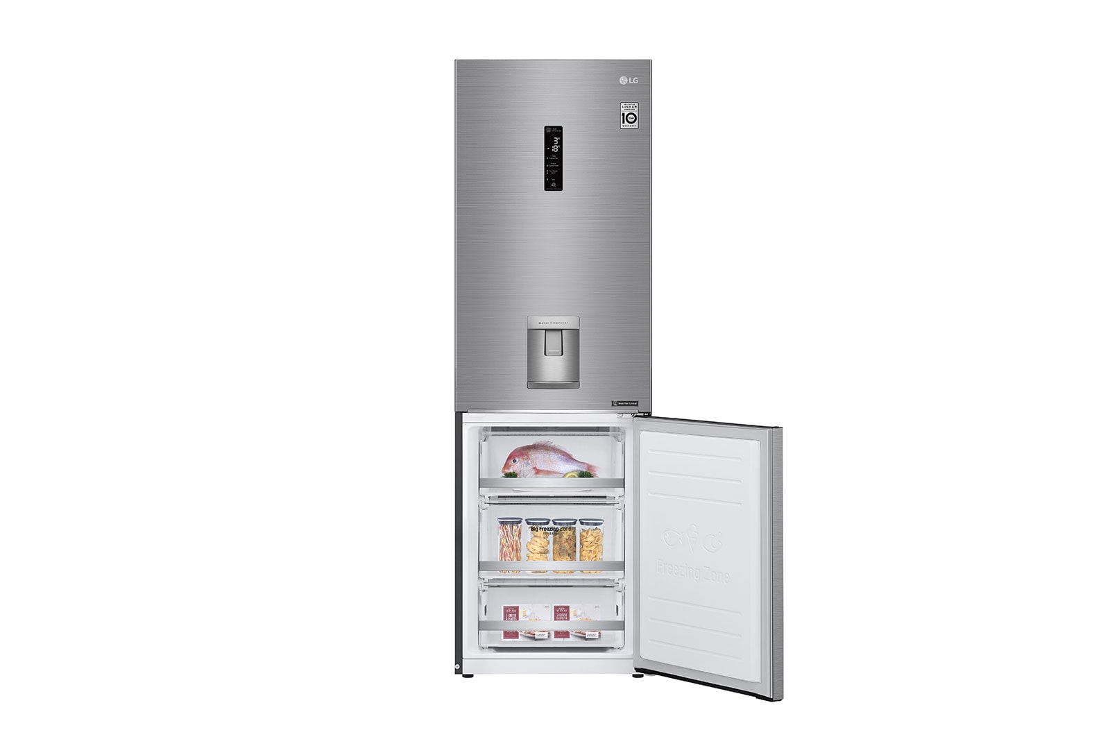 LG Lodówko-zamrażarka LG V+ 2,03m ThinQ GBF62PZHZN, GBF62PZHZN
