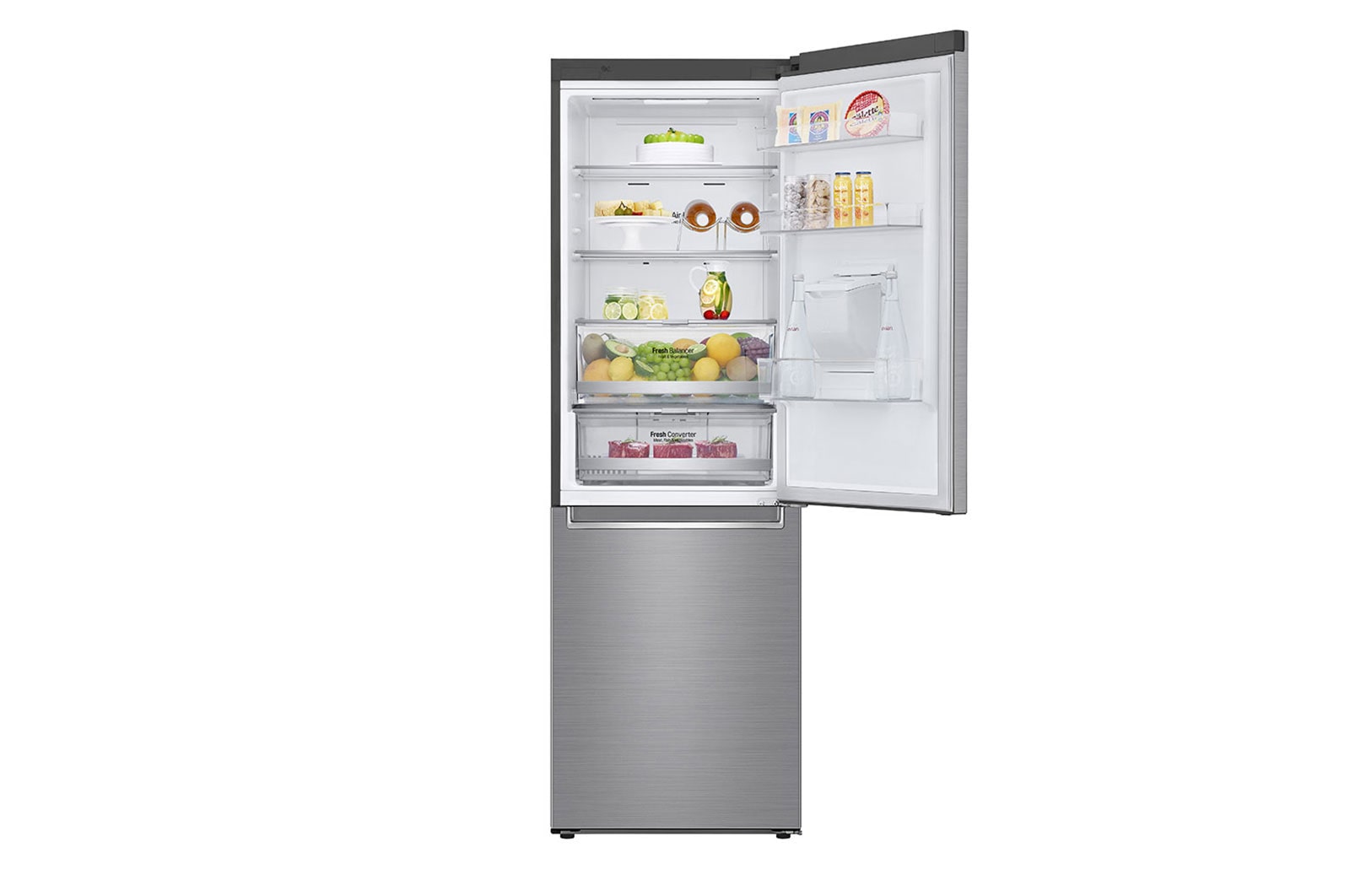 LG Lodówko-zamrażarka LG | 1,86m| ThinQ | 341 L | DoorCooling+™  GBF71PZDMN, GBF71PZDMN