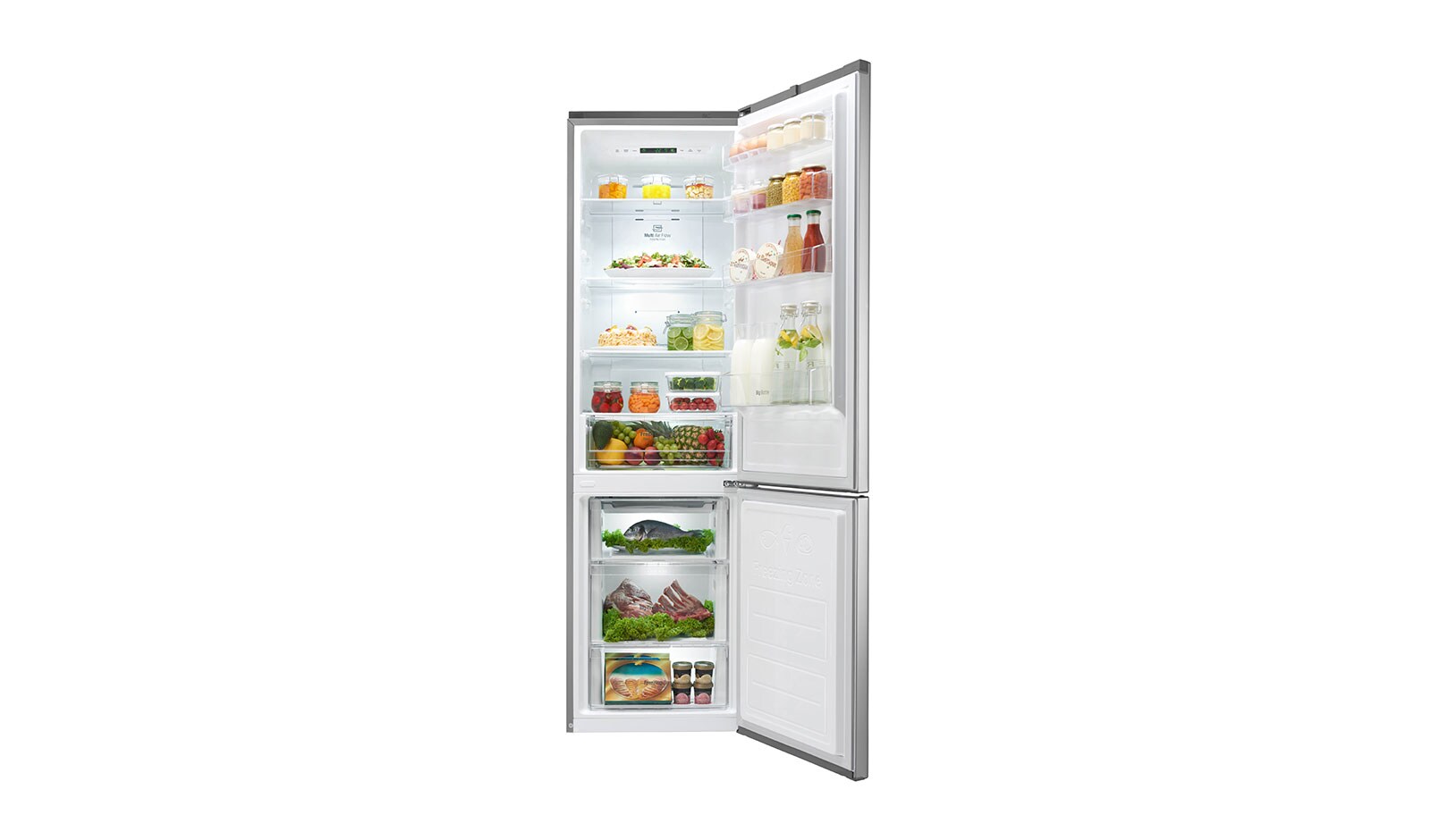 LG Lodówko-zamrażarka LG V+ 2,0m GBP20PZCFS, GBP20PZCFS