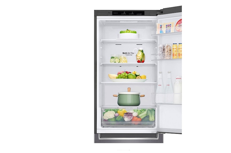 LG Lodówka DoorCooling+™ |srebrna| GBP31DSLZN, GBP31DSLZN