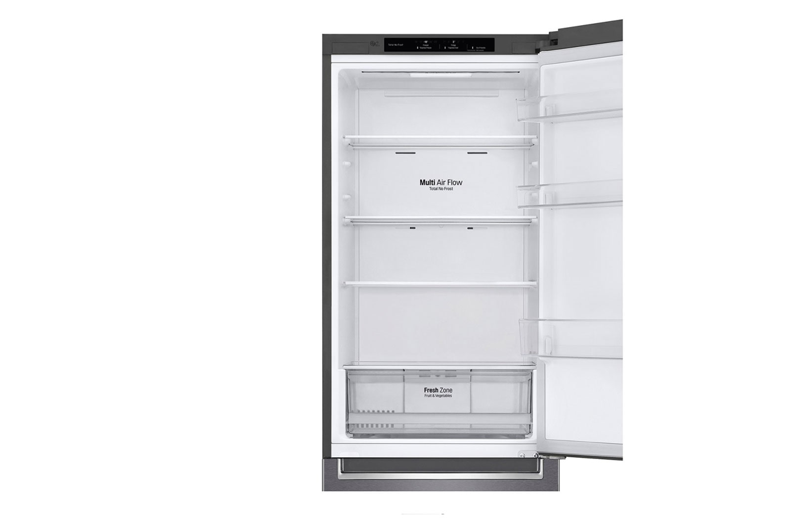 LG Lodówka DoorCooling+™ |srebrna| GBP31DSLZN, GBP31DSLZN