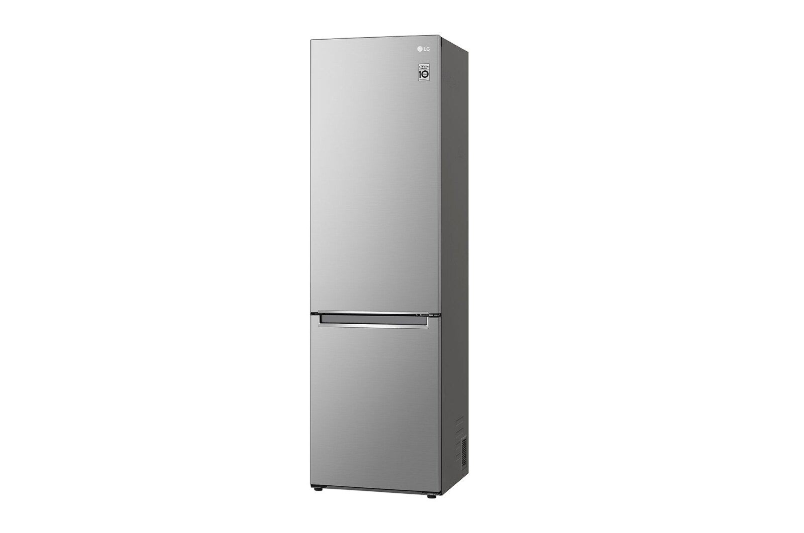 LG Lodówko-zamrażarka LG | srebrna | 2.03 m | klasa B | DoorCooling+™ | Total No Frost | ZeroClearance | 384 L | GBP52PYNBN, GBP52PYNBN
