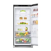 LG Lodówko-zamrażarka LG | srebrna | 2.03 m | klasa B | DoorCooling+™ | Total No Frost | ZeroClearance | 384 L | GBP52PYNBN, GBP52PYNBN