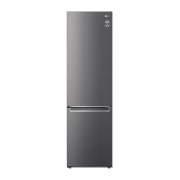 Lodówko-zamrażarka LG V&#43; | srebrna | 2,03m | DoorCooling&#43; | Total No Frost | klasa C | GBP62DSNCN1 GBP62DSNCN1 - widok z przodu