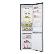 LG Lodówko-zamrażarka LG | srebrna| 2.03 m | DoorCooling+™ | Total No Frost | klasa B | 384 L | GBP62PZNBC, GBP62PZNBC