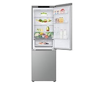 LG Lodówko-zamrażarka LG | srebrna | 1.86 m | klasa C | DoorCooling+™ |Total No Frost | ZeroClearance | 344 L | GBV3100CPY, GBV3100CPY