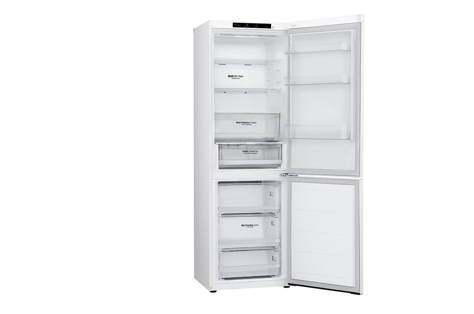 LG Lodówka DoorCooling+™ |biała| GBV3100CSW, GBV3100CSW