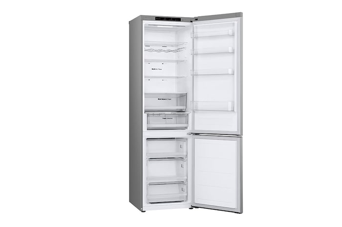 LG Lodówko-zamrażarka LG | srebrna | 2.03 m | klasa C | DoorCooling+™ |Total No Frost | ZeroClearance | 387 L | GBV3200CPY, GBV3200CPY