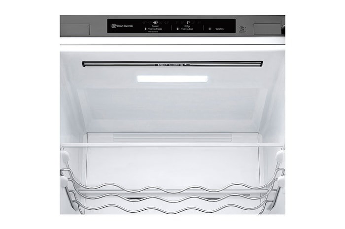 LG Lodówko-zamrażarka LG | srebrna | 2.03 m | klasa C | DoorCooling+™ |Total No Frost | ZeroClearance | 387 L | GBV3200CPY, GBV3200CPY
